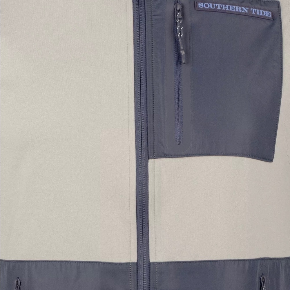 Southern Tide Men's Sea Foam Performance Vest-HGG-Small - Picture 3 of 5